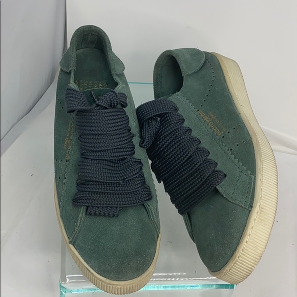 Pedro Garcia Shoes - Pedro Garcia Sz 7 Mr Perry Suede Green Sneakers